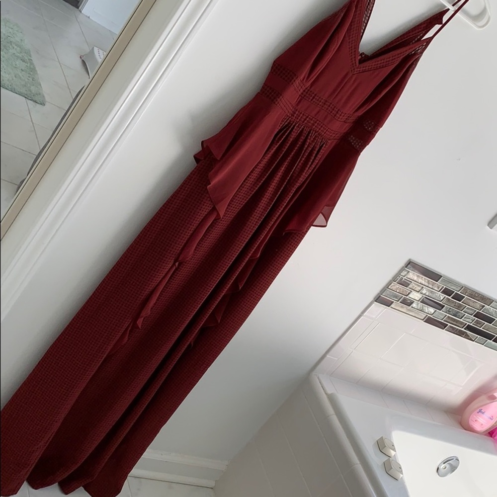 Maxi fall dress